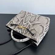 	 Bottega Veneta Andiamo Python Leather Bag - 25x22x10.5cm - 3