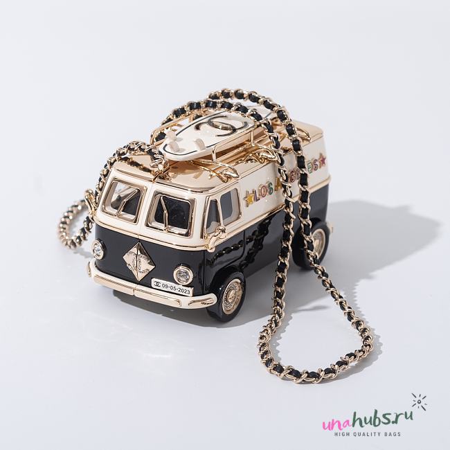CHANEL Mini Van Minaudiere Bag - 1