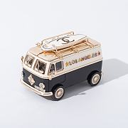 CHANEL Mini Van Minaudiere Bag - 6