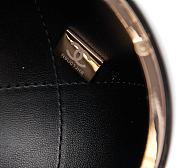 Chanel Resin Plexi cc Round Camellia Minaudiere Clutch  - 2
