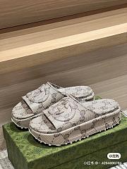 Gucci Slide Sandal With Interlocking G  - 2