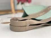 Chloe Woody Tote Bag In Linen  45*33*13cm - 5