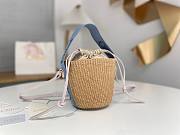 Chloe Woody Large hand braided basket - 17*16*16cm - 2