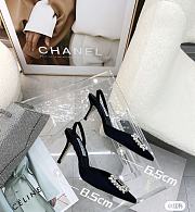 Jimmy Choo Square Buckle Drill Point Half Drag - 2