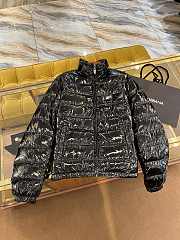 Dolce & Gabbana Shiny Puffer Down Jacket Black - 1