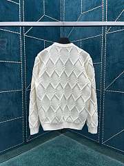 louis vuitton Embellished Cable Knit Wool Blend Pullover - 3