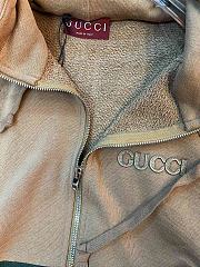 Gucci Cotton jersey hooded sweatshirt dress - 2