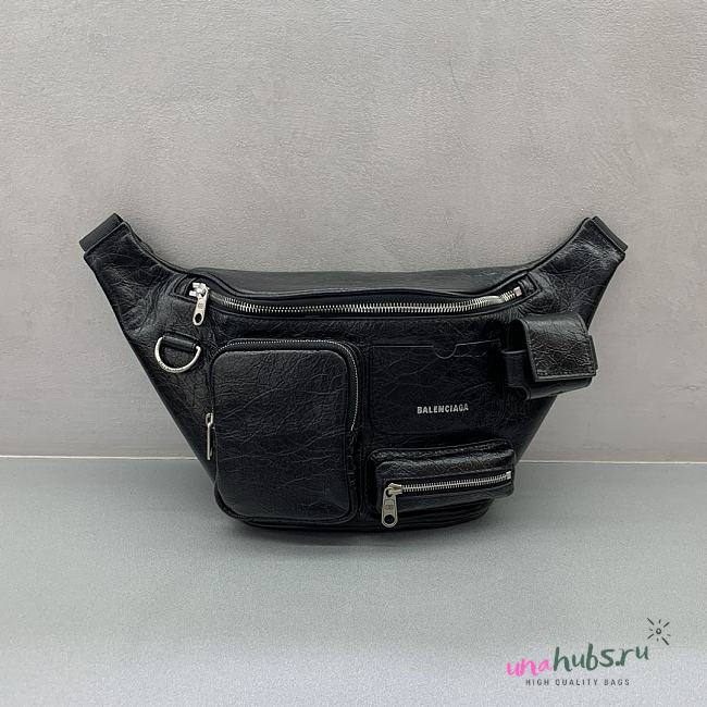 Balenciaga Superbusy leather belt bag - 39.9X17.8X9.9cm - 1