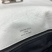 Balenciaga BB Shouder White Bag - 23.5x14cm - 4