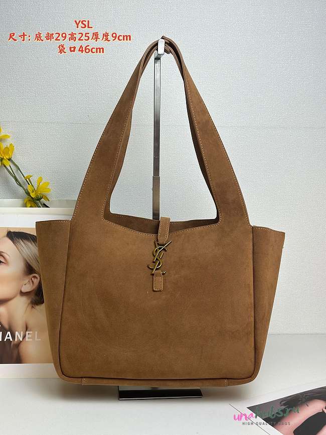 Le 5 A 7 Bea In Suede Bag - 29x25x9cm - 1