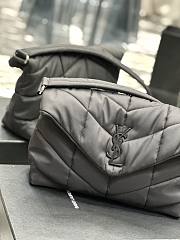 YSL Puffer Toy Bag in Quilted Lambskin - 34×27×12cm - 6