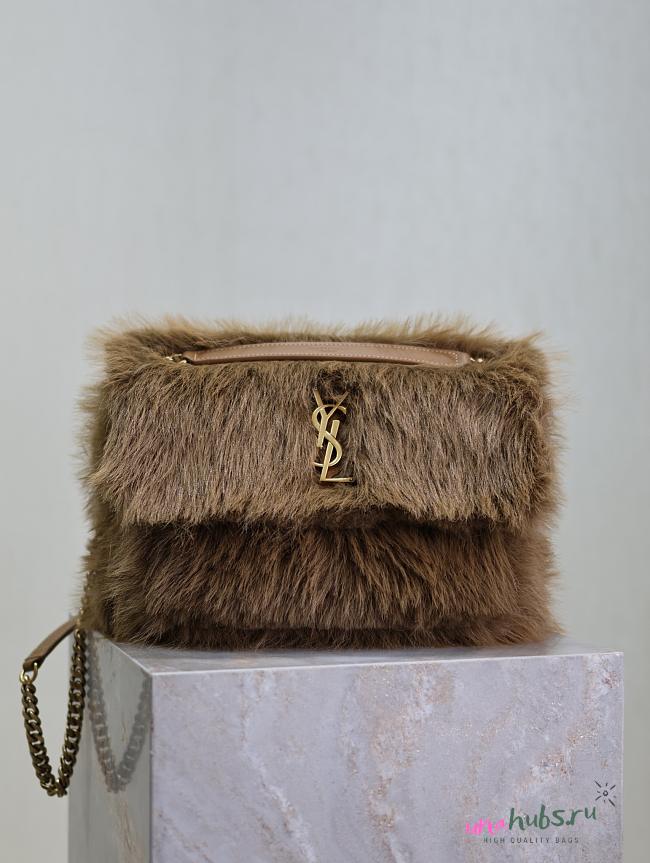 YSL NIKI medium in shearling 28×20×8.5cm - 1