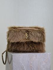 YSL NIKI medium in shearling 28×20×8.5cm - 1