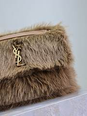 YSL NIKI medium in shearling 28×20×8.5cm - 3