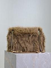 YSL NIKI medium in shearling 28×20×8.5cm - 6