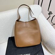 YSL Le 5 A 7 Brown Bag - 23×22×8.5cm - 4
