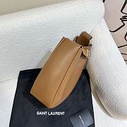 YSL Le 5 A 7 Brown Bag - 23×22×8.5cm - 5