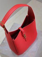 	 YSL Le 5 A 7 Red Bag - 23×22×8.5cm - 4