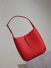 	 YSL Le 5 A 7 Red Bag - 23×22×8.5cm - 3