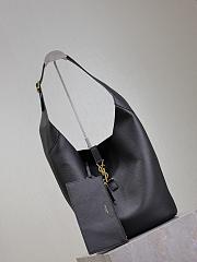 YSL Le 5 A & Hobo Bag Black Leather - 35*11*30CM - 3