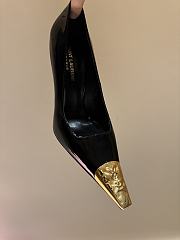 YSL Jeanne 110 patent leather singback pumps 10.5cm - 4