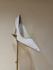Jimmy Choose Mesh crystal embellishment pump 3 colors - 1