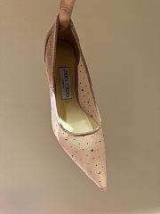 Jimmy Choose Mesh crystal embellishment pump 3 colors - 3