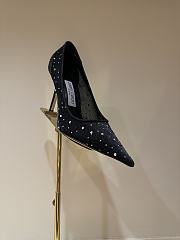 Jimmy Choose Mesh crystal embellishment pump 3 colors - 2