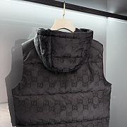Gucci Jumbo GG canvas down vest - 6