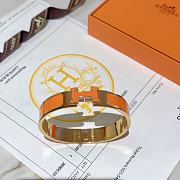 Hermes Clic H Orange bracelet - 3