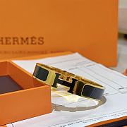 Hermes Clic H Black bracelet - 5