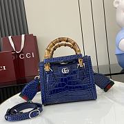 Gucci Diana Crocodile Leather Bag - 20x 16x 10cm - 4