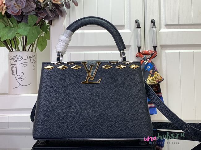 Louis Vuitton Capucines BB striking diamond-shaped 3 colors  - 1