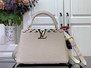 Louis Vuitton Capucines BB striking diamond-shaped 3 colors  - 2