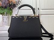 Louis Vuitton Capucines MM striking diamond-shaped 3 colors - 1