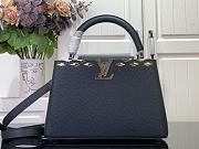 Louis Vuitton Capucines MM striking diamond-shaped 3 colors - 2