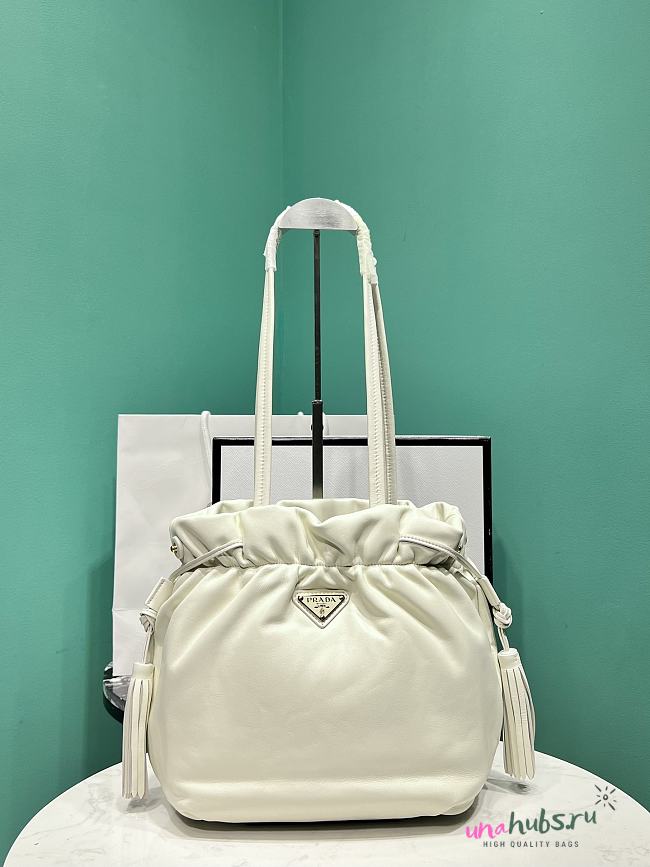 Prada Nappa leather shoulder bag - 24x25x11cm - 1