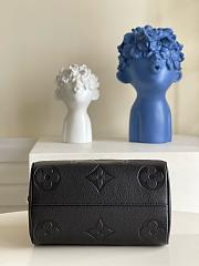 Louis Vuitton Speedy Bandouliere 20 Black Monogram Empreinte - 6