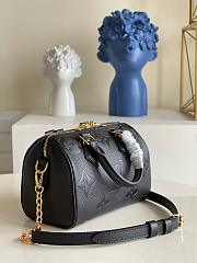 Louis Vuitton Speedy Bandouliere 20 Black Monogram Empreinte - 4