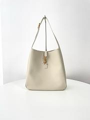 YSL Le 5 A 7 Large Supple In Grained Leather in 5 colors - 3