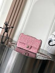 Chanel mini CF Tweed Pink Bag - 20x15x7cm - 1