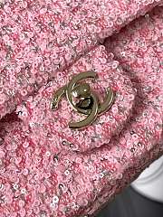Chanel mini CF Tweed Pink Bag - 20x15x7cm - 3
