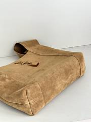 YSL Brown Suede Tanger Shoulder Bag - 27*27*8CM - 6