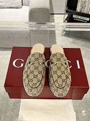 Gucci Horsebit Jordaan crystals Brown mule - 1