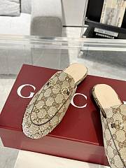 Gucci Horsebit Jordaan crystals Brown mule - 3