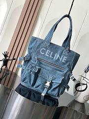 Celine Denim Tote 42x12x40cm - 1
