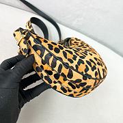 Prada Arqué Printed Leather Shoulder Bag - 22.5*18.5*6cm - 5