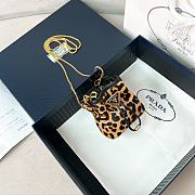 Prada Printed leather mini pouch - 9.5*9*6cm - 1