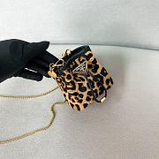 Prada Printed leather mini pouch - 9.5*9*6cm - 3