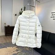 Moncler Barante Off White Coat - 5